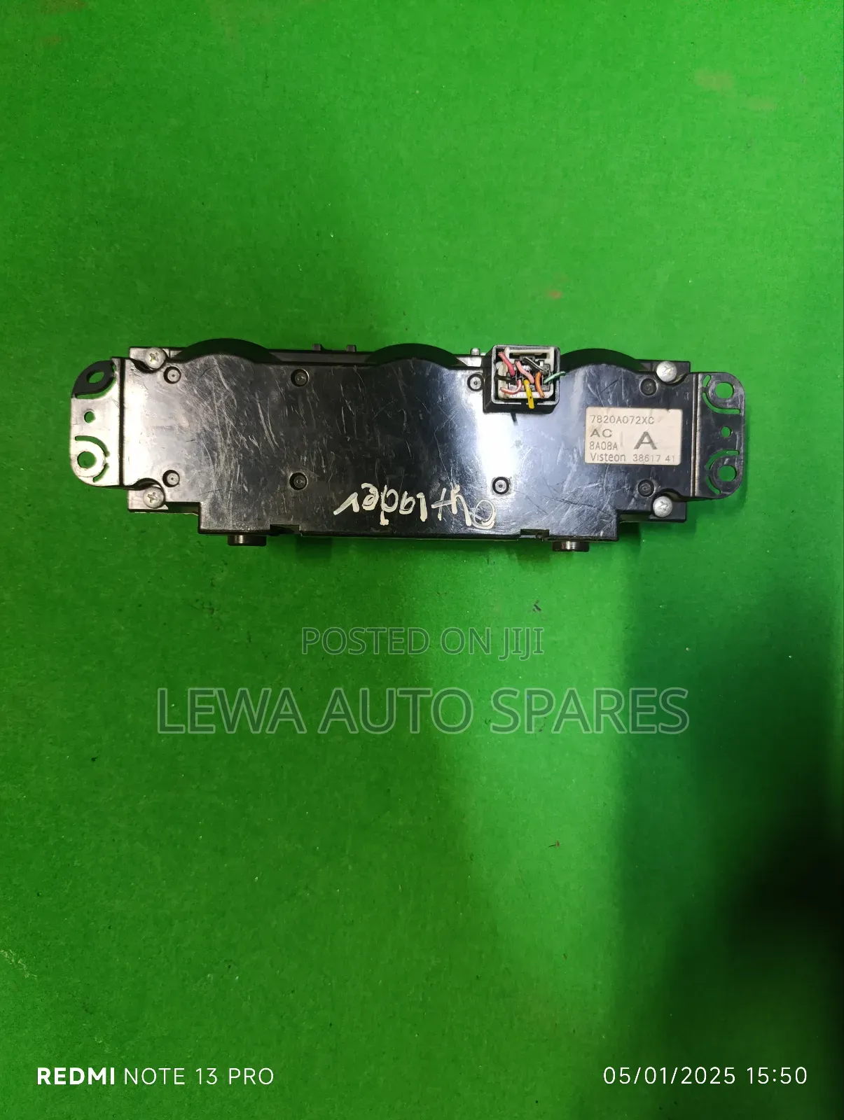Ac Control Mitsubishi Outlander