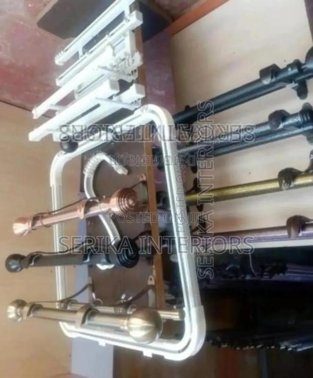 Curtain Rails White Available - main view