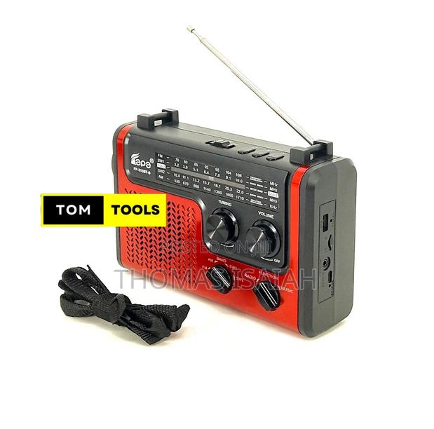 Fp315bts Solar Rechargeable 3 Band Radio With Bluetooth, Us - thumbnail 4