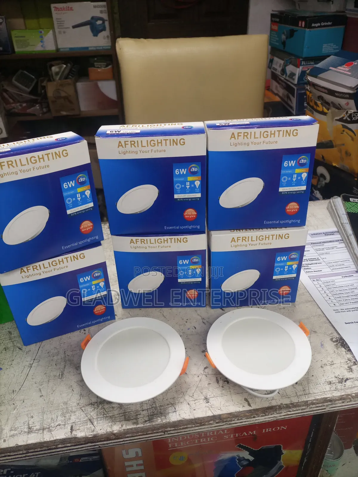 Roofing Drop Light/Gypsum Droplight 6watts Set of 2psc