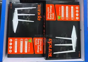 Tenda N300 Wi-Fi Router With High Power 5dbi Antennas (F3)
