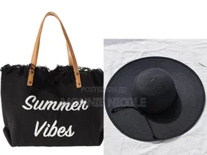 Summer Set. Beach Bag Summer Cap