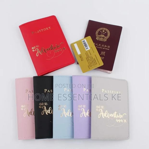 *High Quality Trendy Pu Leather Passport Cover/Holder*