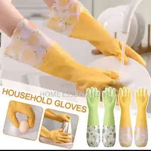 1pair Long Silicon Waterproof Kitchen/Household Gloves*