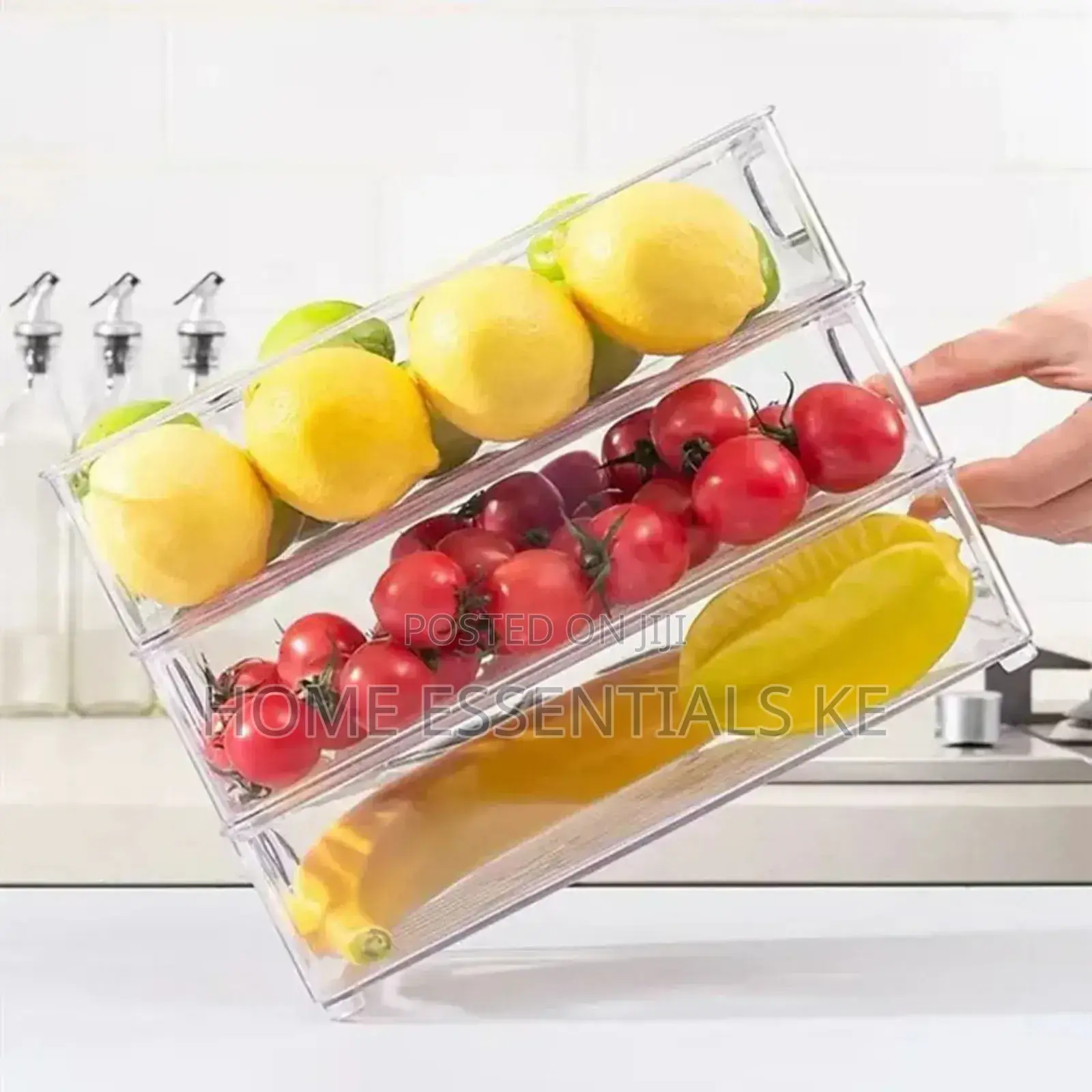 *Acrylic Refrigerator/ Pantry Storage Organizer*