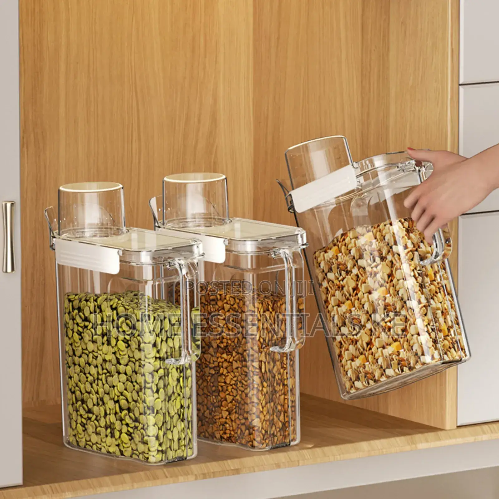 3l Acrylic Airtight Storage Cereal/Detergent Container