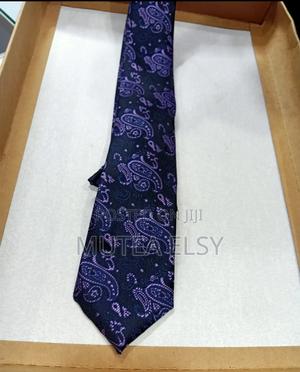 Black Purple Vintage Executive Tie Sets - thumbnail 2