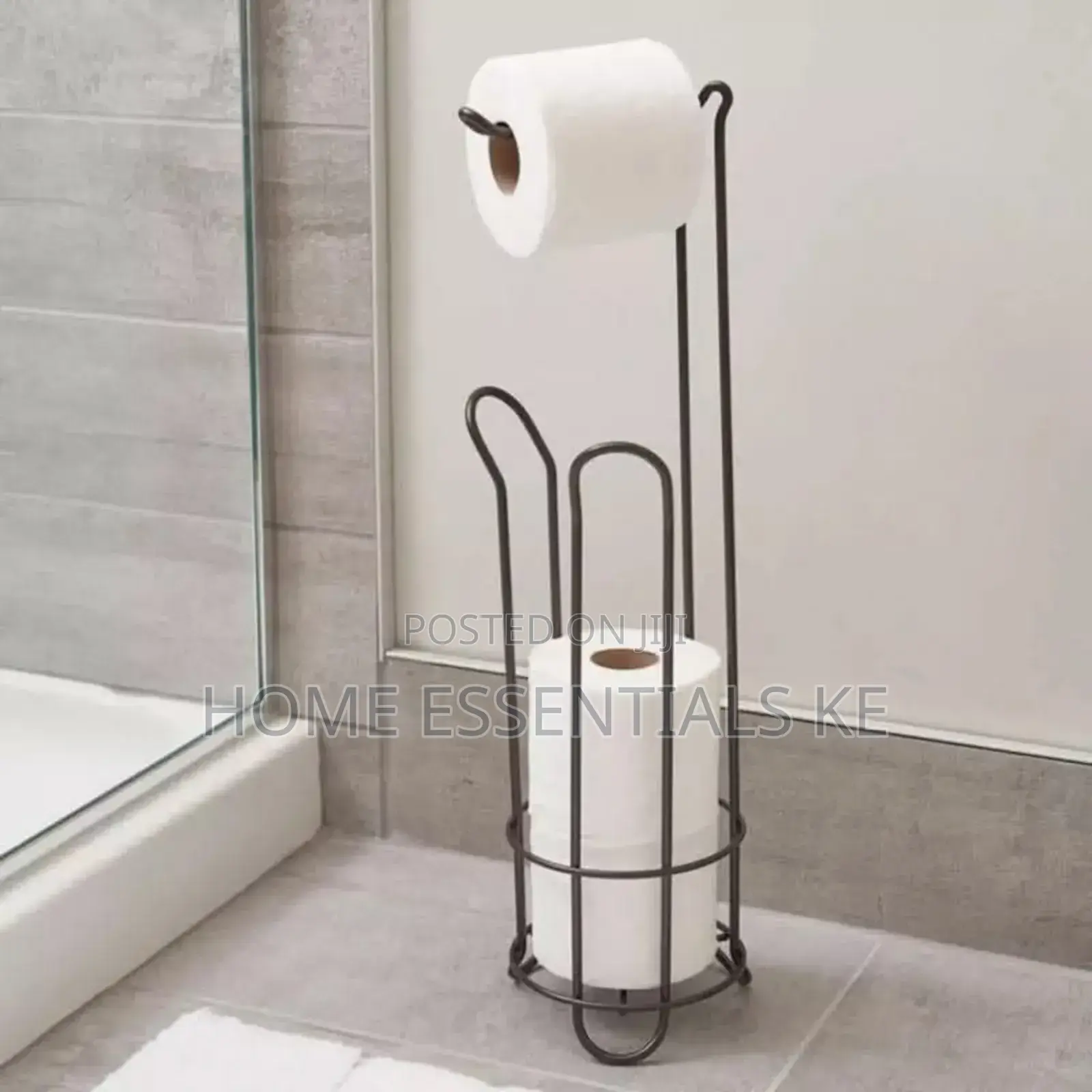 *Stainless Steel Free Standing Tissue Holder*