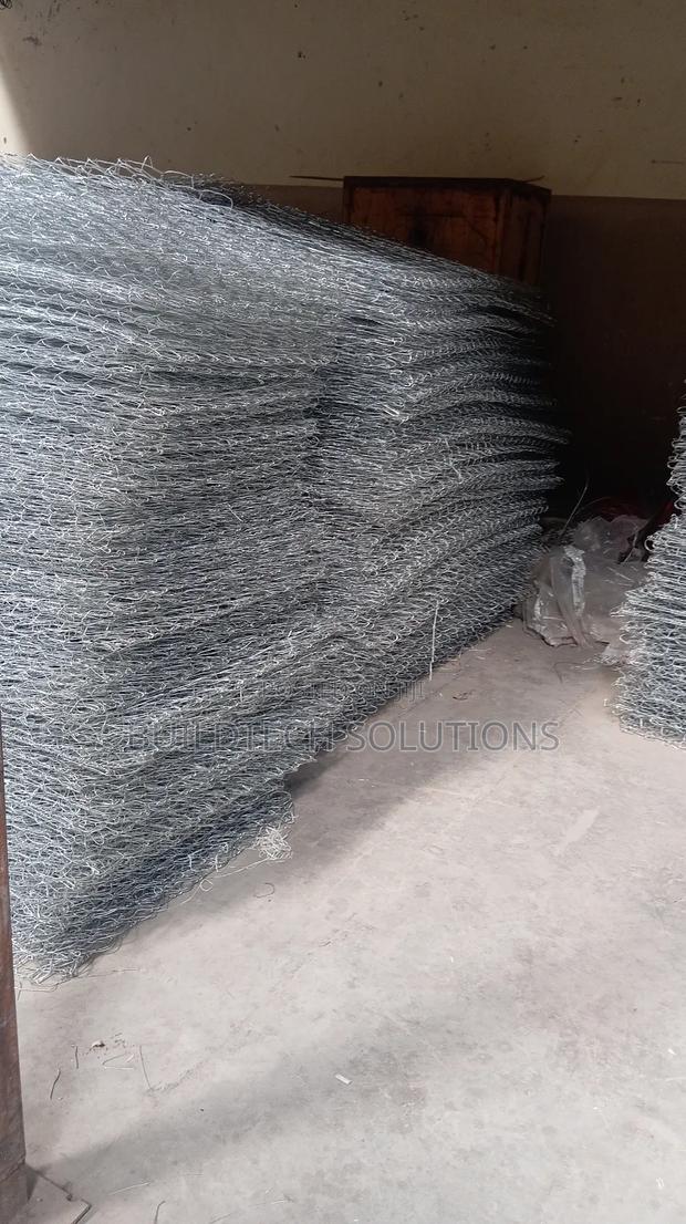 Gabion Fence - main view