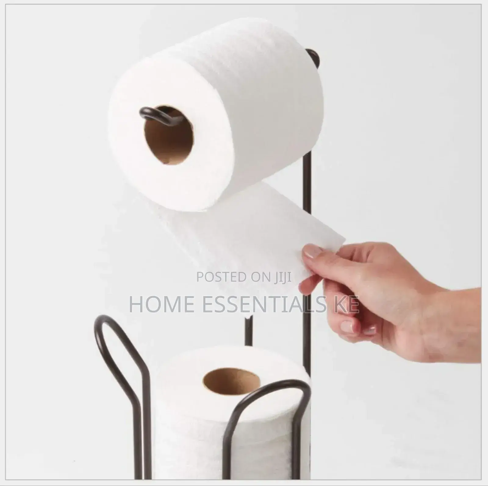 *Stainless Steel Free Standing Tissue Holder*