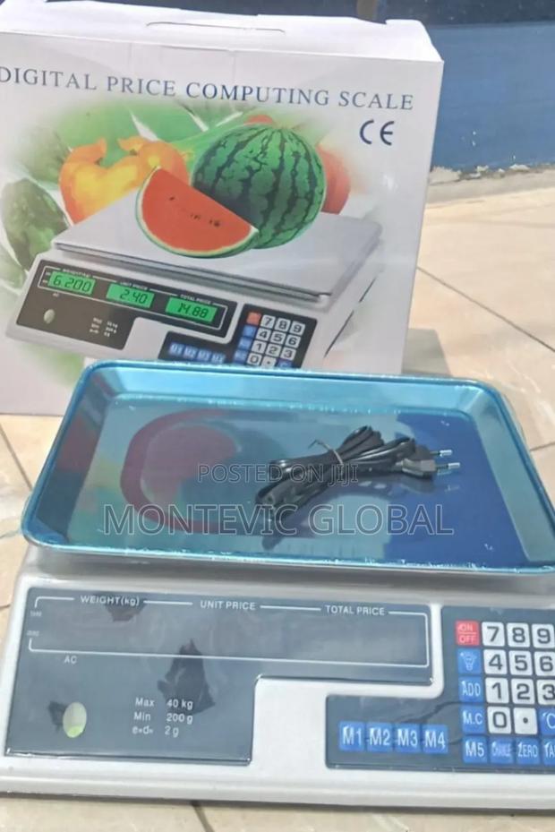 Flat Top Digital Weighing Scale 40kgs