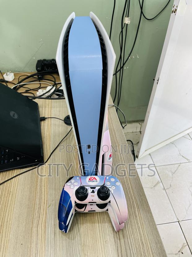 Customized Ps5 Standard With Two Controllers