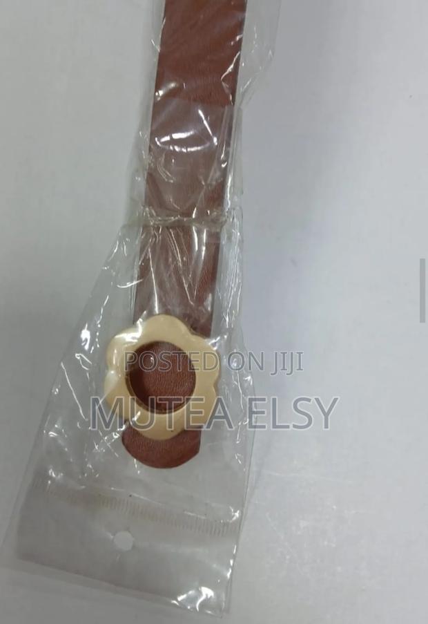 Ladies Brawn Leather Belts - thumbnail 2