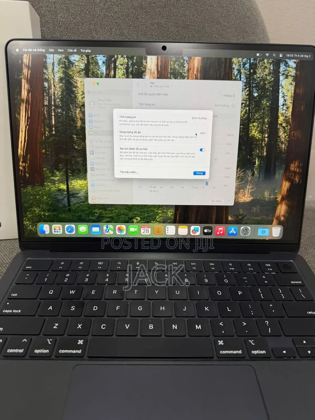Laptop Apple MacBook Air 2022 M2 8GB Apple M2 SSD 512GB