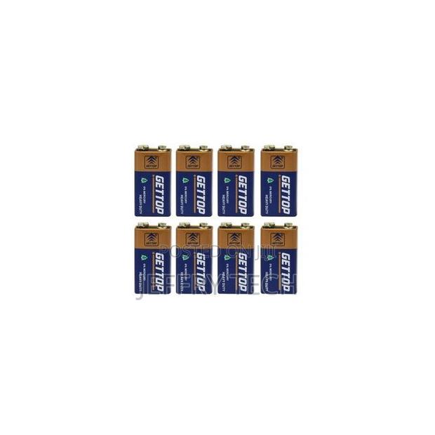 Gettop 10 Pieces 9v Battery Non Rechargeable
