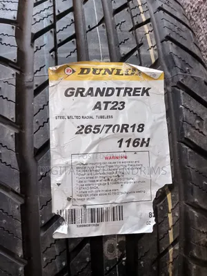 265/70r18 Dunlop Tyres Brand New Made in Japan