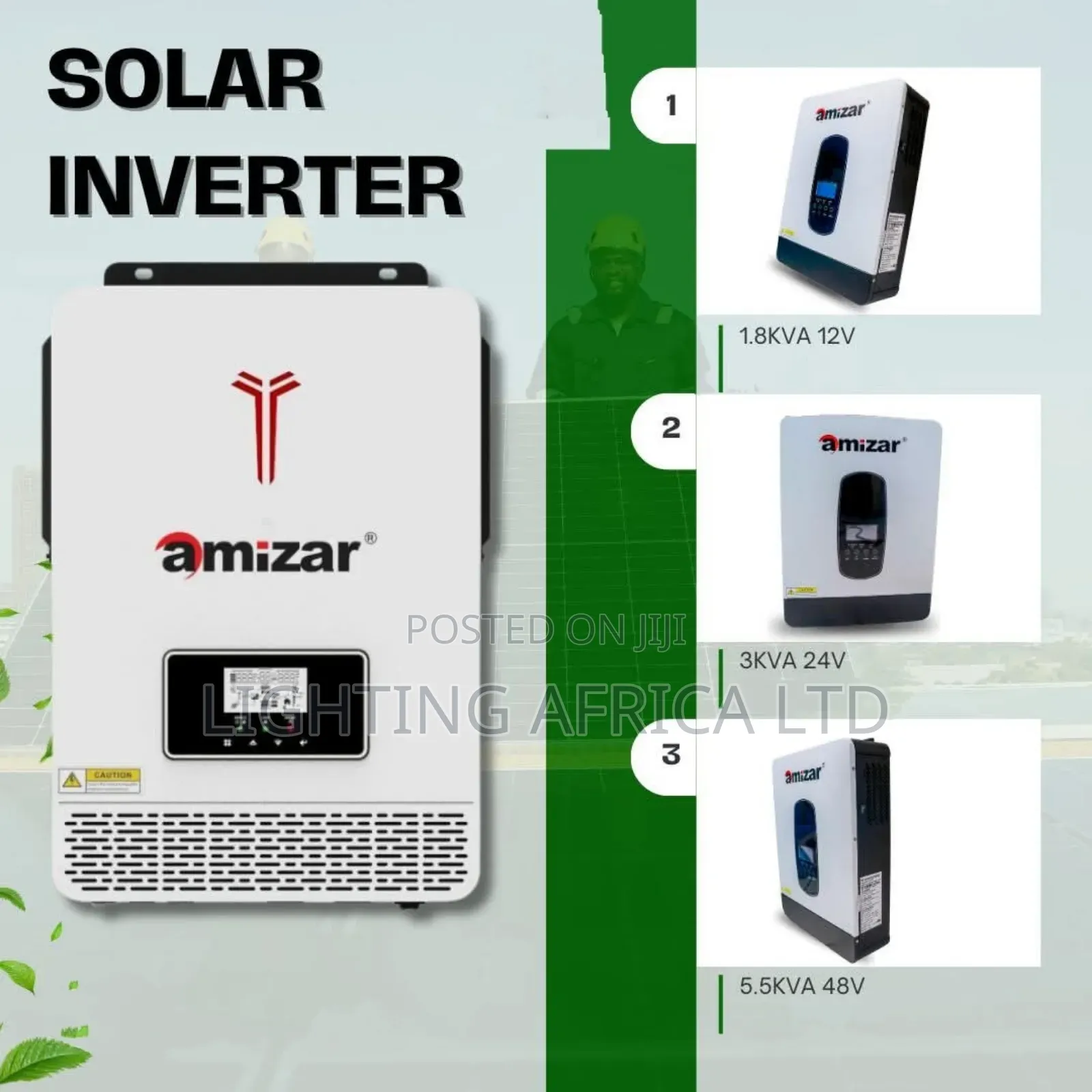 3.2kva/24v Hybrid MPPT Inverter