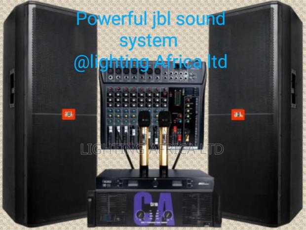 Full Range JBL Speakers + Crest Audio Ca12 Amplifier Set