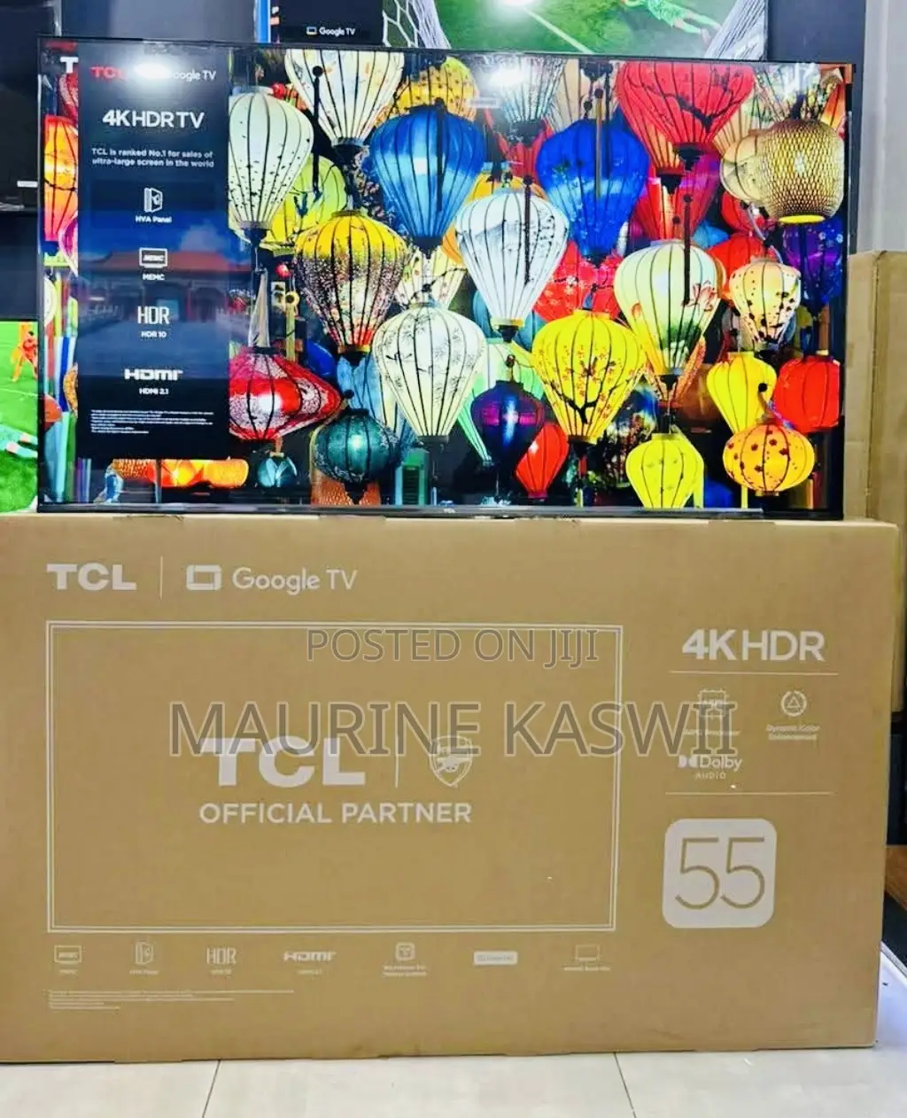 TCL 55 “ Inch V6c(2025)Google Tv