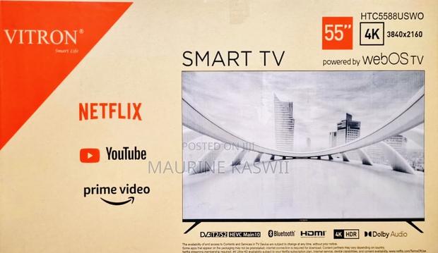 Vitron 55” Inch Webos Smart Tv Frameless (2025