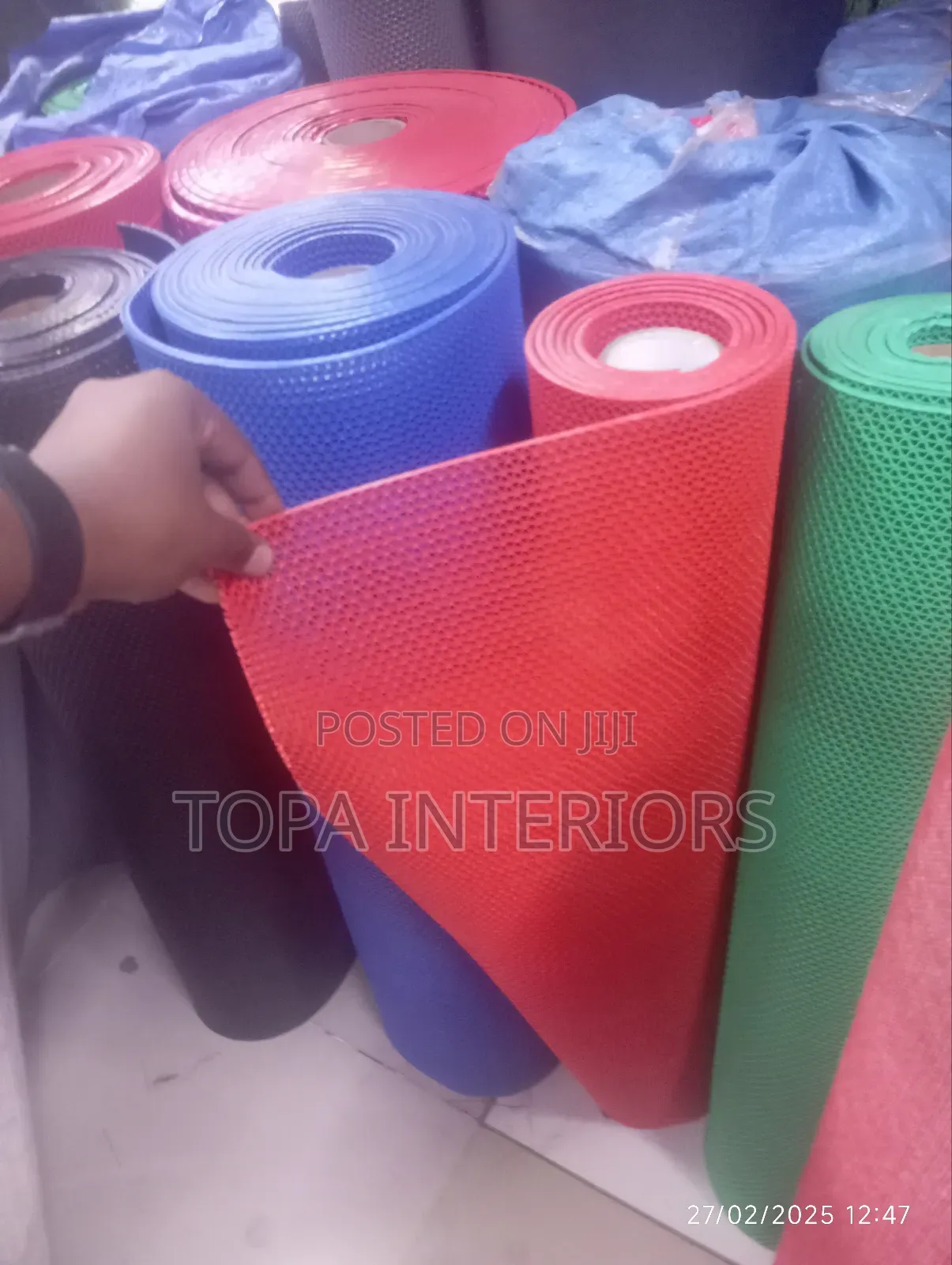 Affordable Bathroom Water Resistant Antislip PVC Rubber Mats
