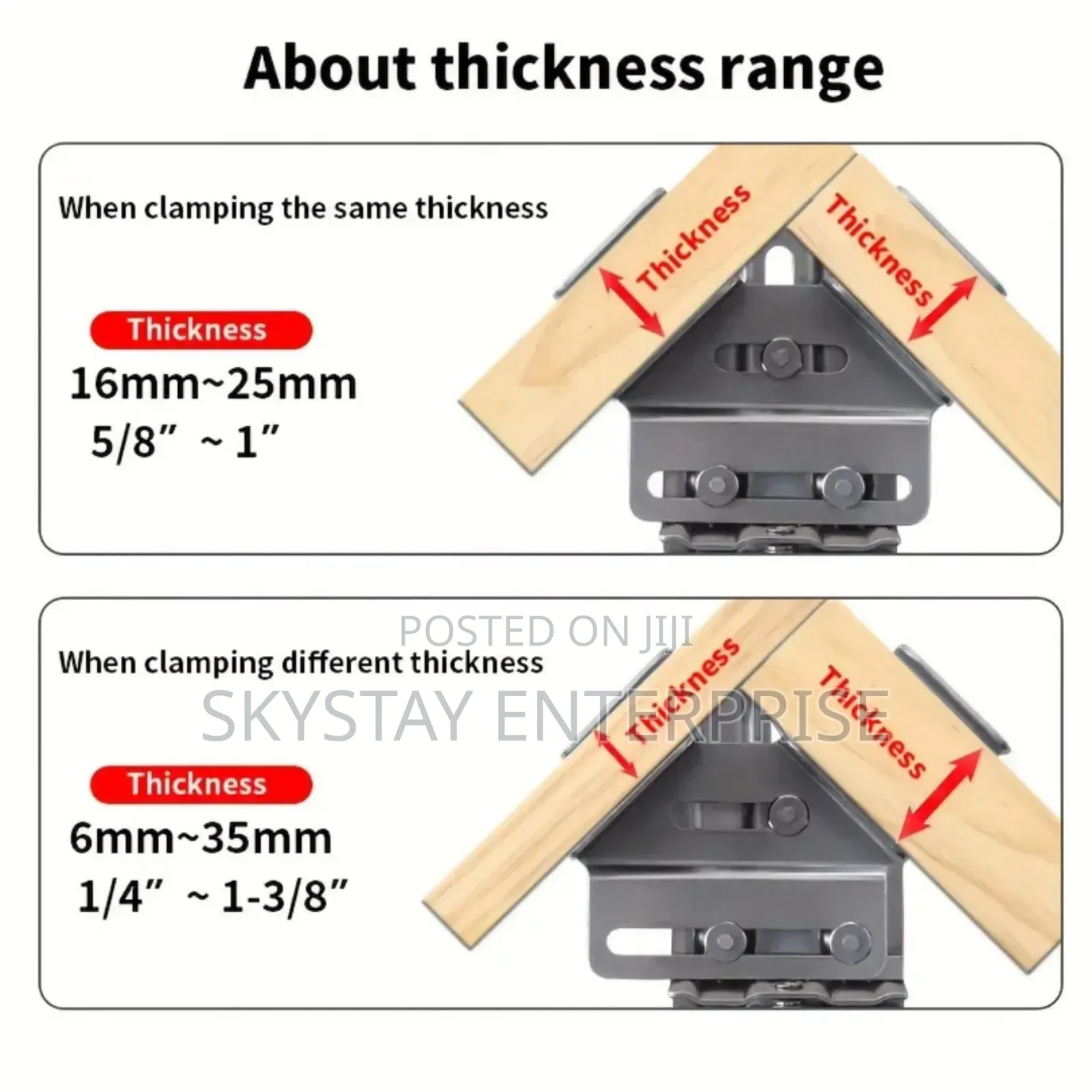 Corner Clamp 4pcs Set