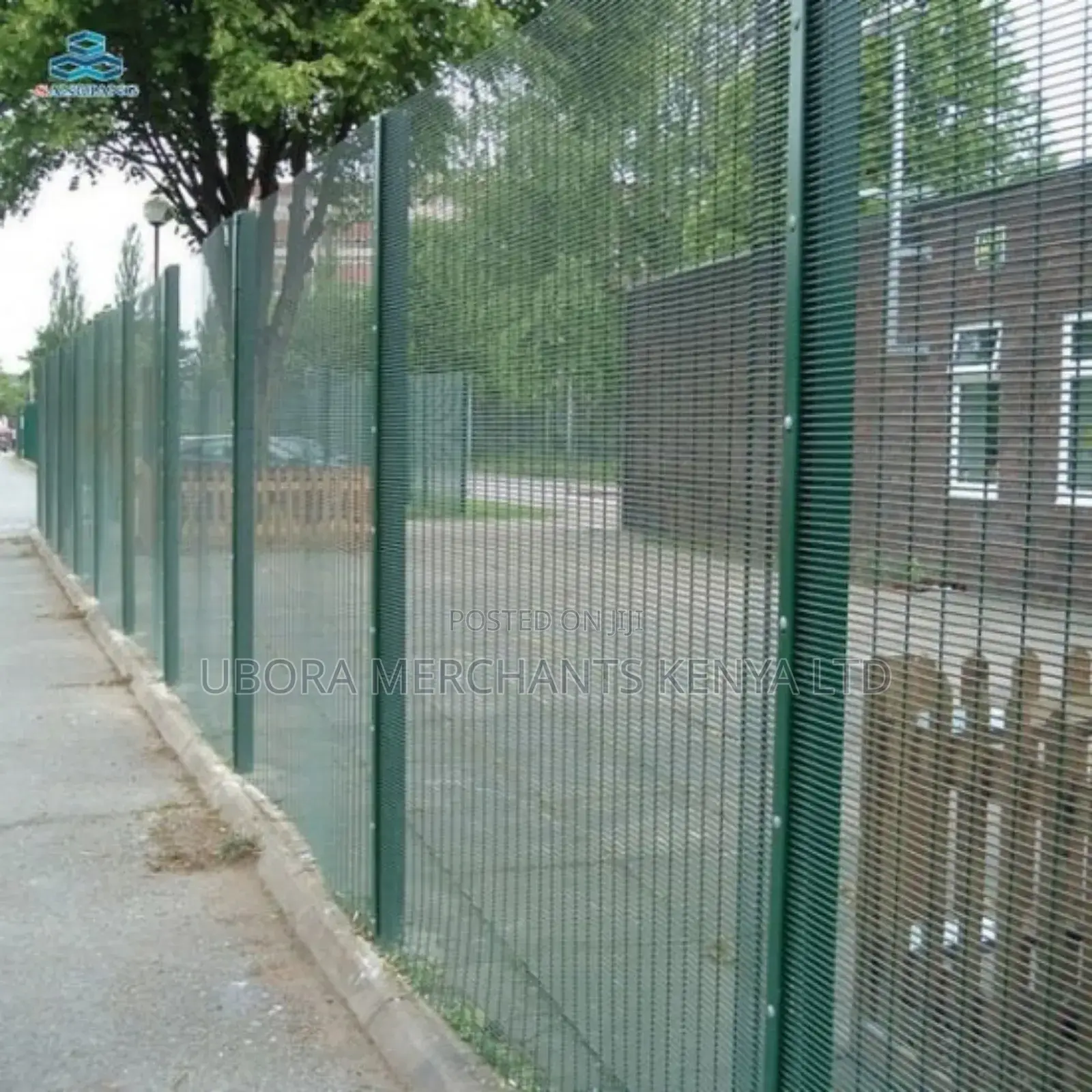 High Security Anti Climb Fence With 4 v-Bends