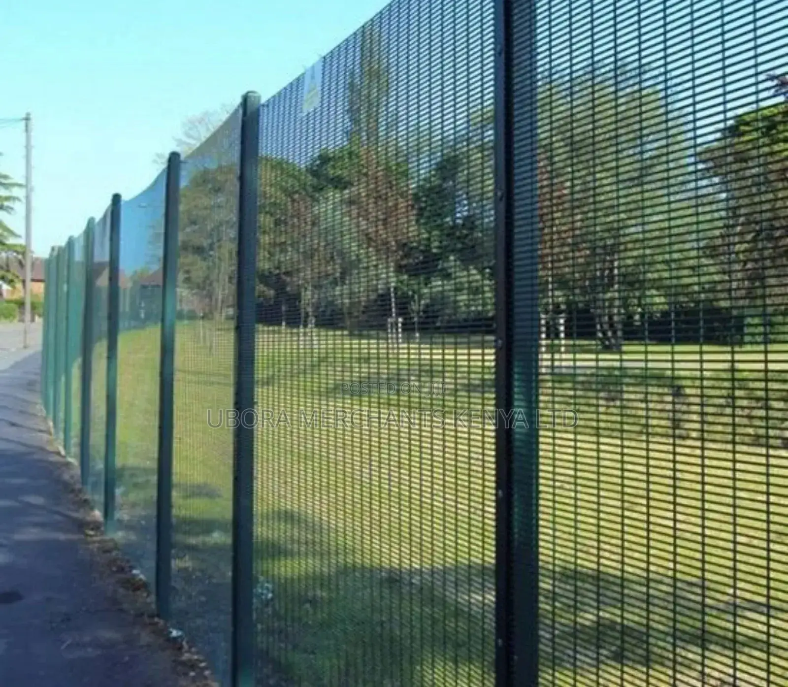 High Security Anti Climb Fence With 4 v-Bends