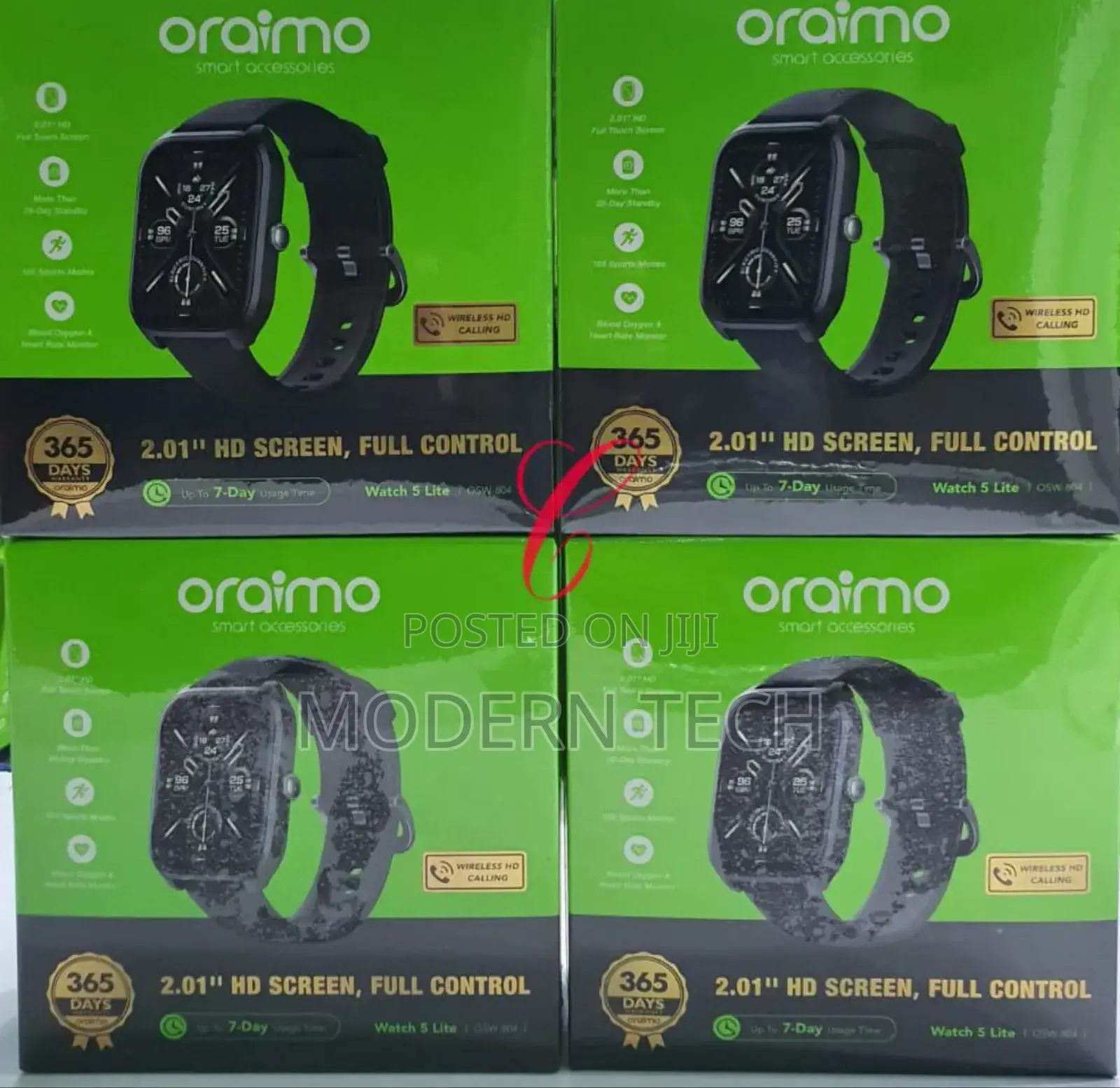 Oraimo Watch 5 Lite Osw-804 Smart Watch 