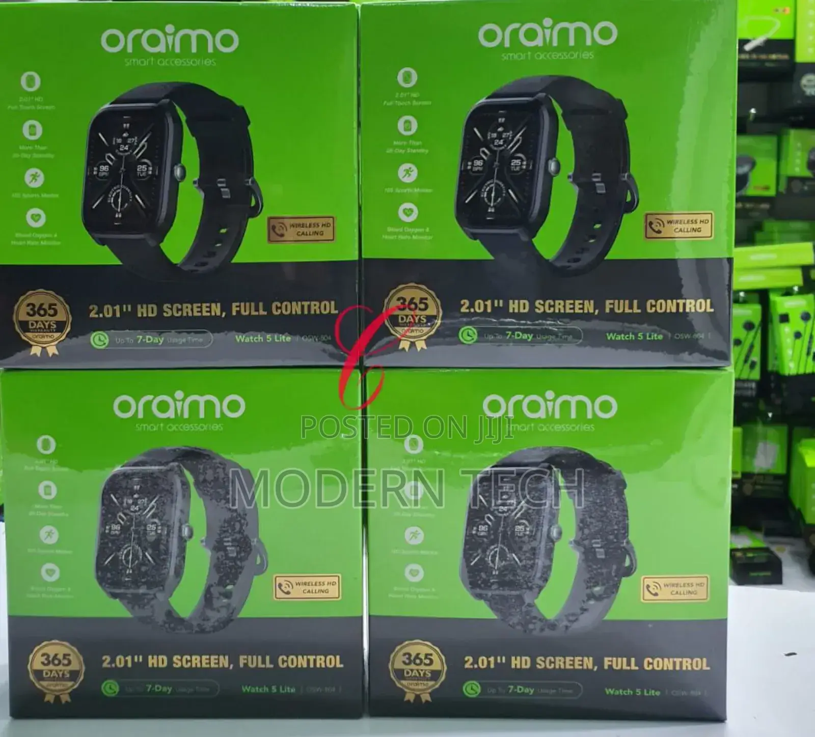 Oraimo Watch 5 Lite Osw-804 Smart Watch 