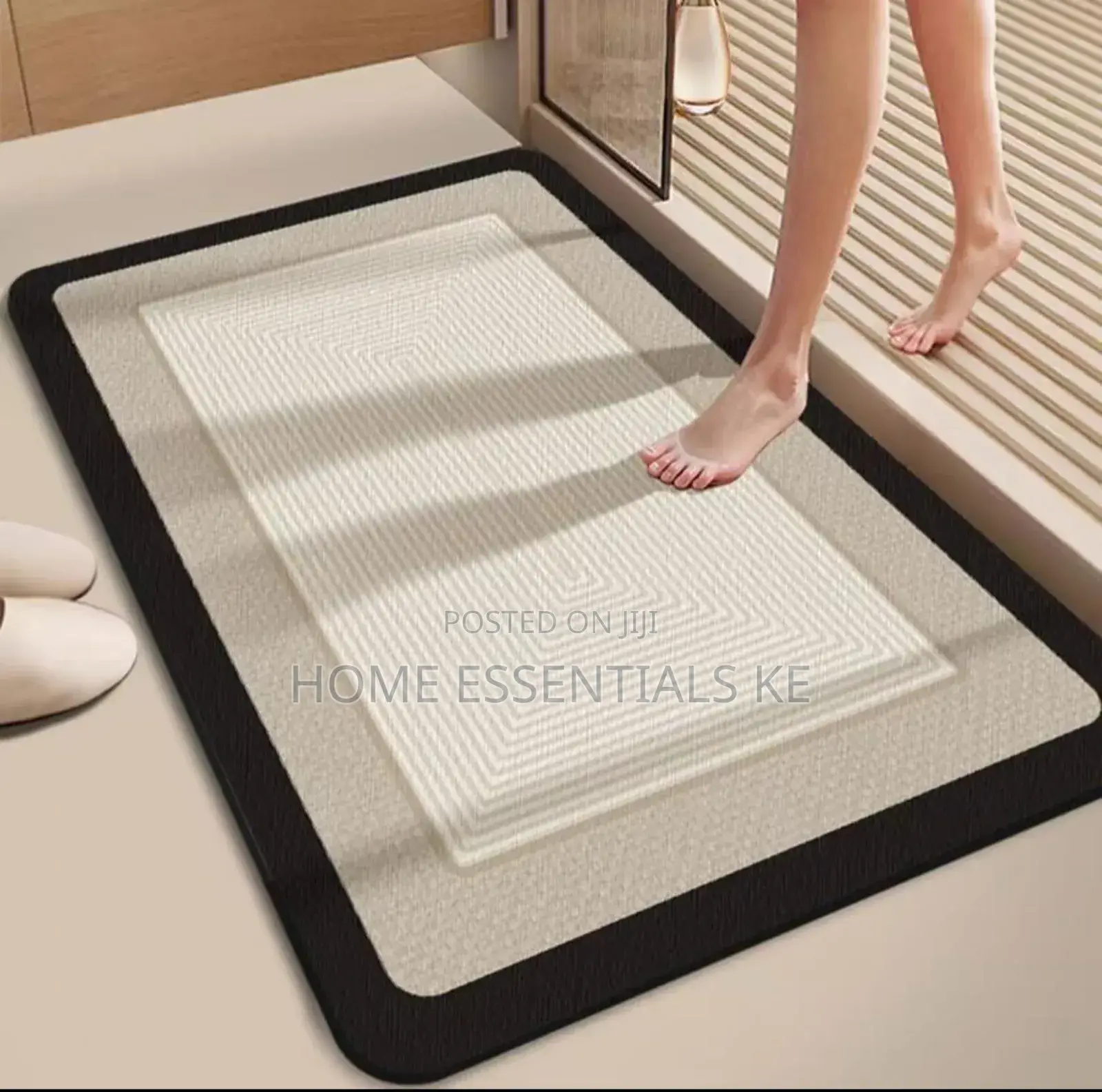 50x80cm Diatom Mud Absorbent Mat , Anti Slip, Quick Drying