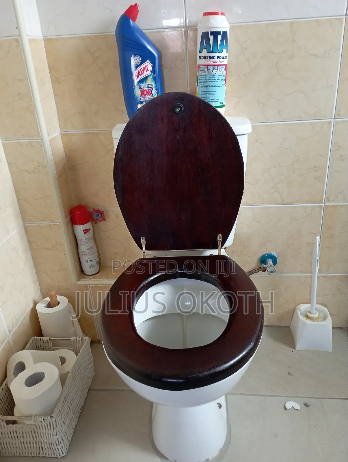 Wooden Toilet Seat