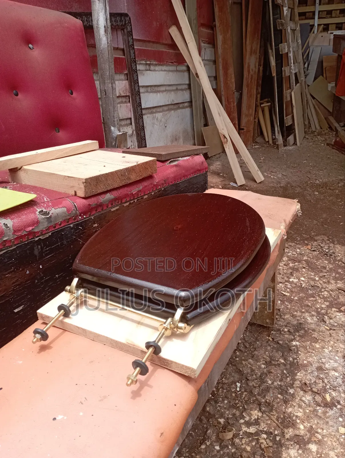 Wooden Toilet Seat