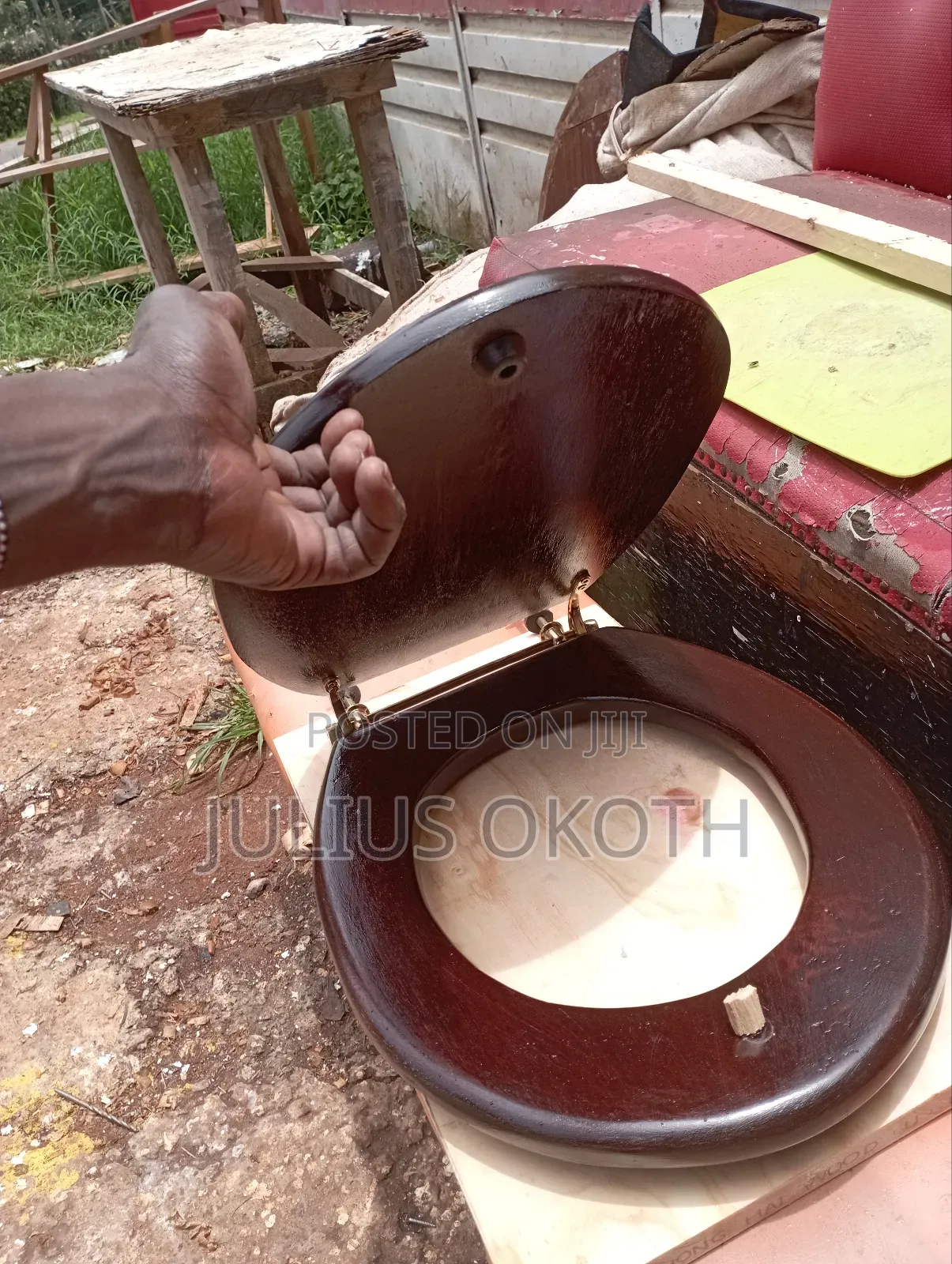 Wooden Toilet Seat