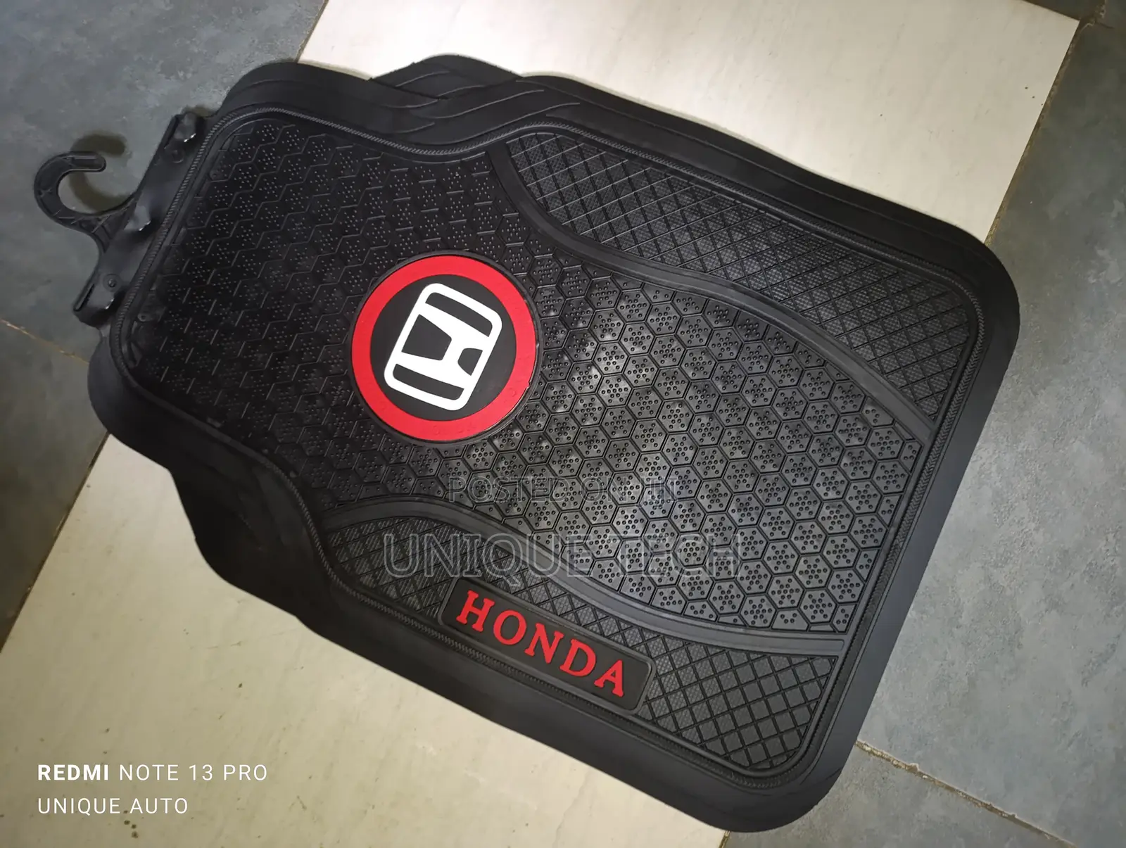 Honda Floor Mats Black /Car Rubber Floor Mats