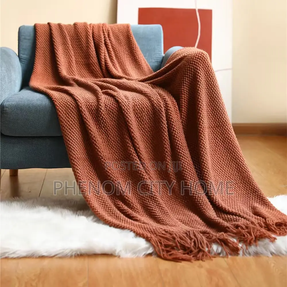 Elegant Fancy Knitted Fleece Blankets