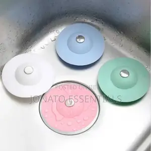 2-in-1 Silicone Drain Stopper Hair Catcher