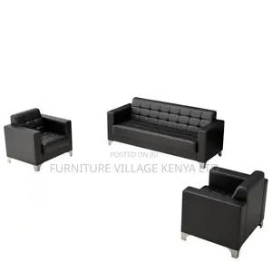 Office Sofas: Office Reception Area Seating Set for 5