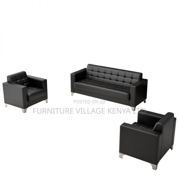 Office Sofas: Office Reception Area Seating Set for 5 - thumbnail 5