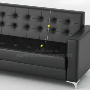 Office Sofas: Office Reception Area Seating Set for 5