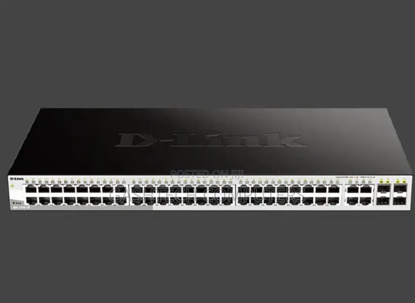 Dlink DGS-1210-52mp 48-Port Poe + 4 Gigabit Switch