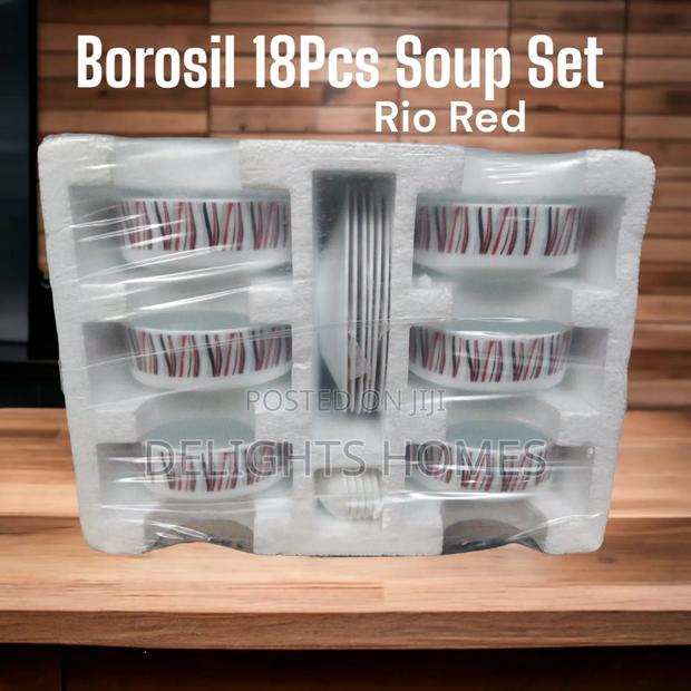 Borosil 18pcs Soup Set-B
