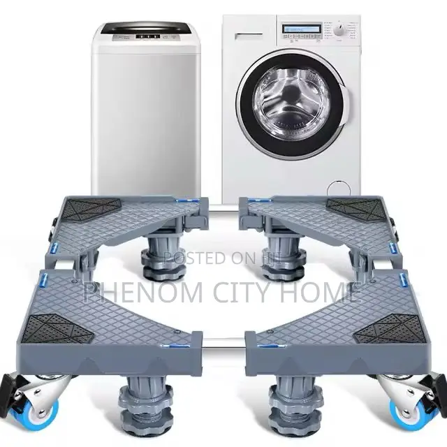 Heavy Duty Adjustable Washing Machine/Fridge Base