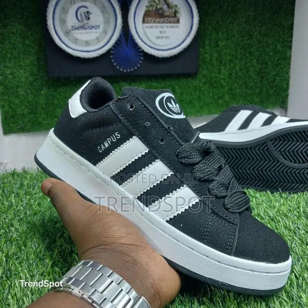 Adidas Campus Black White - thumbnail 4