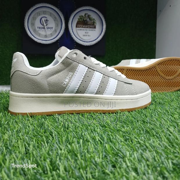 Adidas Campus Grey White - thumbnail 4