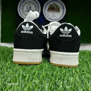 Adidas Campus Black, White, Grey