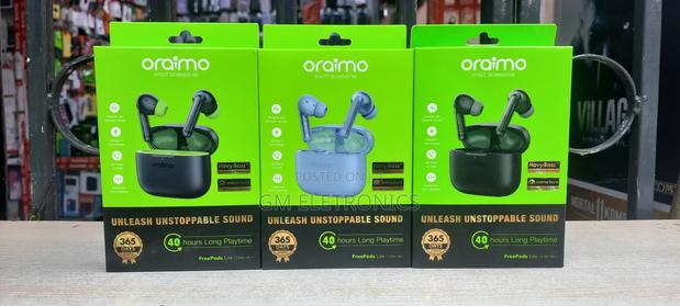 Oraimo Freepods-Lite : Black, Ice Land Blue Nebula Blue