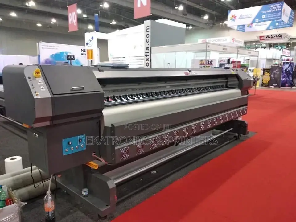 3.2m Large Format Printer With 2 Epson I3200 Printer Heads