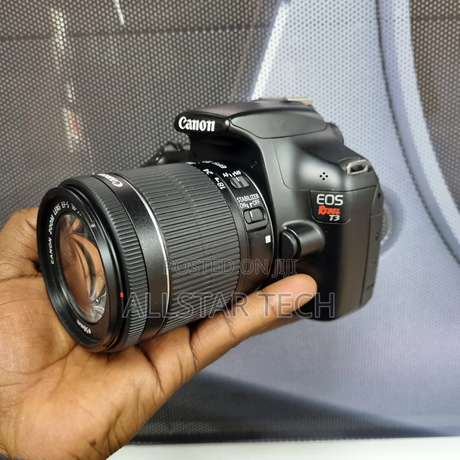 Canon Eos Rebel T3 DSLR Camera and 18-55mm Is Ii Lens Kit