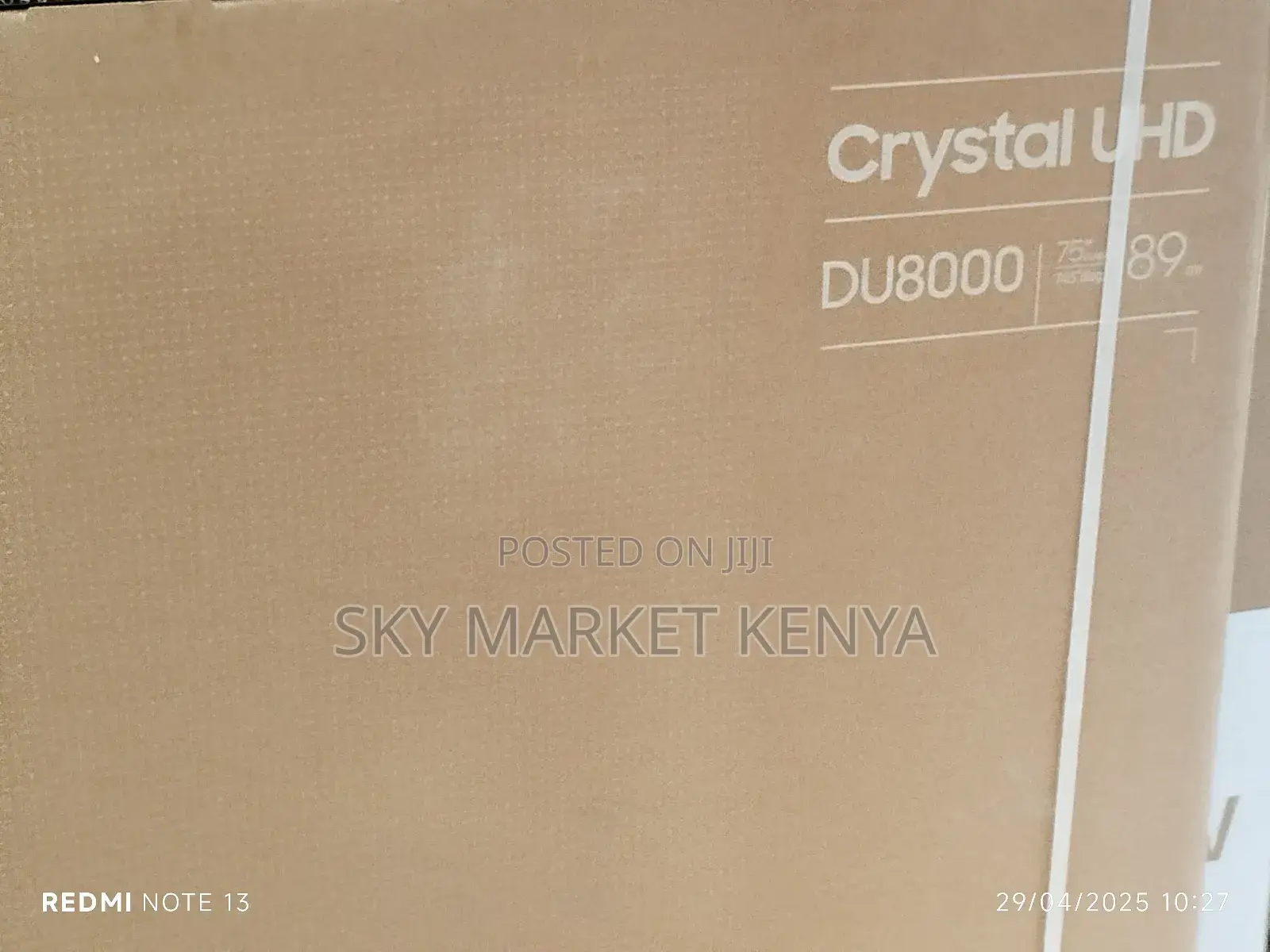Samsung 75 Inch Crystal Uhd Tv